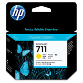 Cartridge HP 711, HP CZ136A - oryginalny (3x Żółty)