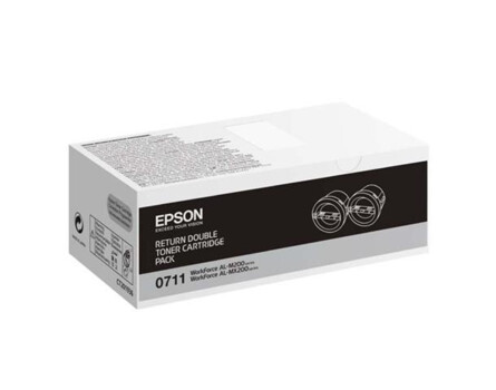 Toner Epson 0711, C13S050711, powrót, dwie paczki