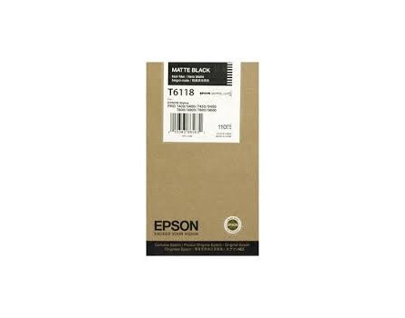 Tusz Epson T6118, C13T611800 (Matte Black)