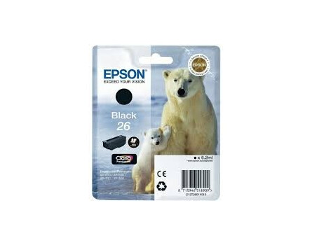 Epson kasety 26, C13T26014010 (czarny)