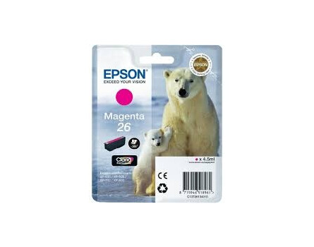 Epson kasety 26, C13T26134010 (Magenta)