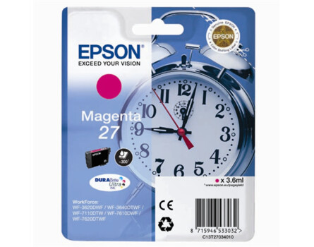 Epson kasety 27, C13T27034012 (fioletowy)