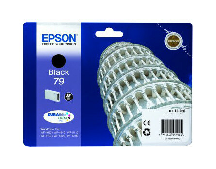 Cartridge Epson 79, C13T79114010 - oryginalny (Czarny)