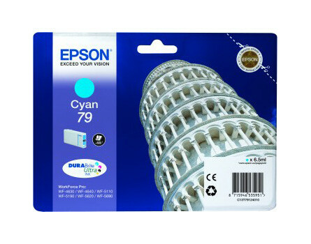 Cartridge Epson 79, C13T79124010 - oryginalny (Cyan)