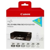 Kaseta Canon PGI-29 MBK / PBK / DGY / GY / LgY, 4868B005, zbiorcze - oryginał