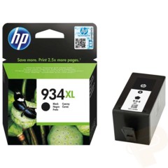 Kasety HP 934XL, HP C2P23AE (czarny) - oryginał