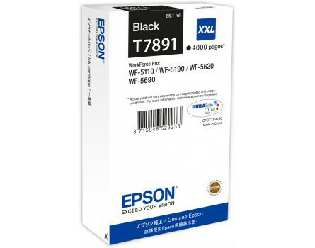 Cartridge Epson T7891 XXL, C13T789140 - oryginalny (Czarny)