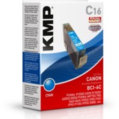 Cartridge Canon BCI-6C, KMP - kompatybilne (Cyan)