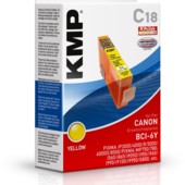 Cartridge Canon BCI-6Y, KMP - kompatybilne (Żółty)