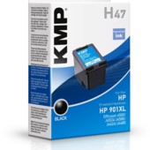 Cartridge HP 901 XL, HP CC654AE, KMP - kompatybilne (Czarny)