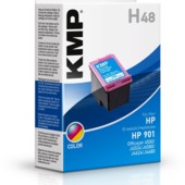 Cartridge HP 901 XL, HP CC656AE, KMP - kompatybilne (Kolor)