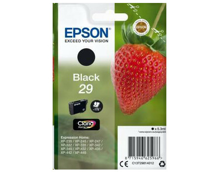 Cartridge Epson 29, C13T29814012 - oryginalny (Czarny)