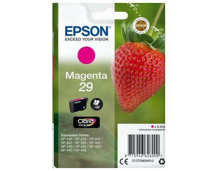 Cartridge Epson 29, C13T29834012 - oryginalny (Magenta)