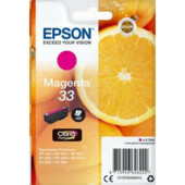 Wkłady Epson 33, C13T33434012 - oryginalny (Magenta)