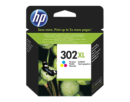 Cartridge HP 302XL, HP F6U67AE - oryginalny (Kolor)