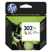 Cartridge HP 302XL, HP F6U67AE - oryginalny (Kolor)