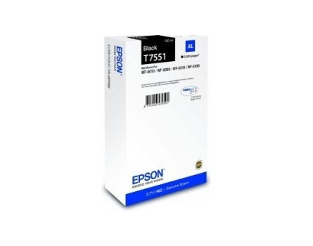 Cartridge Epson T7551 (XL), C13T755140 - oryginalny (Czarny)