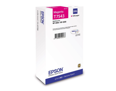 Cartridge Epson T7543 (XXL), C13T754340 - oryginalny (Magenta)