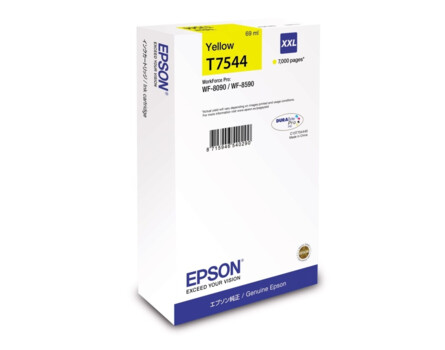 Cartridge Epson T7544 (XXL), C13T754440 - oryginalny (Żółty)