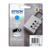Wkłady Epson 35 (T3582), C13T35824010 - oryginalny (Cyan)