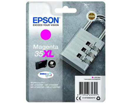 Wkłady Epson 35XL (T3593), C13T35934010 - oryginalny (Magenta)