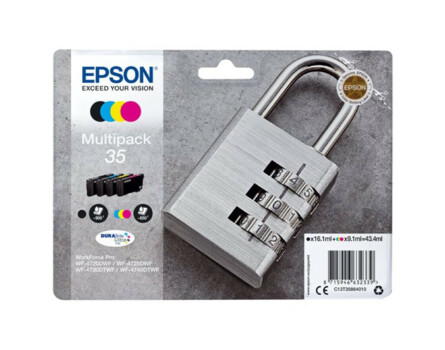Wkłady Epson 35 (T3586), C13T35864010 - oryginalny (Multipack)