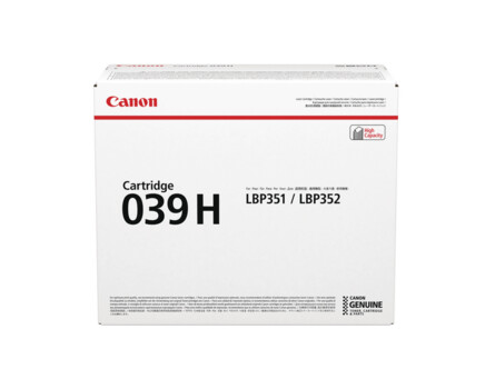 Toner Canon 039H, 0288C001 - oryginalny (Czarny)