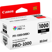 Cartridge Canon PFI-1000MBK, PFI-1000 MBK, 0545C001 - oryginalny (Matowa czarna)