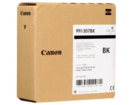 Cartridge Canon PFI-307BK, 9811B001 - oryginalny (Czarny)