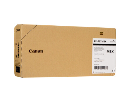 Cartridge Canon PFI-707MBK, 9820B001 - oryginalny (Matowa czarna)