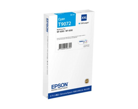 Cartridge Epson T9072 XXL, C13T907240 - oryginalny (Cyan)
