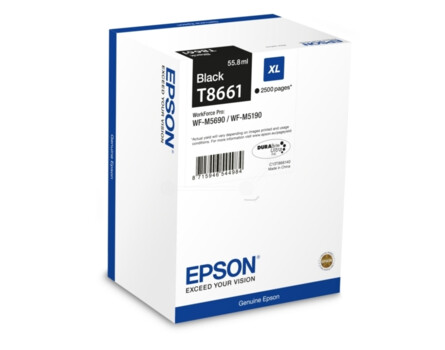 Toner Epson T8661, C13T866140 (XL) - oryginalny (Czarny)
