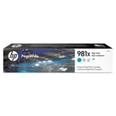 Cartridge HP 981X, HP L0R09A - oryginalny (Cyan)