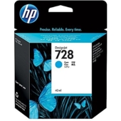 Cartridge HP 728, HP F9J63A - oryginalny (Cyan)