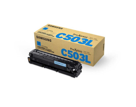 Toner Samsung CLT-C503L, SU014A - oryginalny (Cyan)