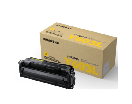 Toner Samsung CLT-Y603L, SU557A - oryginalny (Żółty)