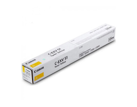 Toner Canon C-EXV51, 0484C002 - oryginalny (Żółty)