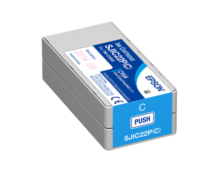 Cartridge Epson SJIC22P(C), C33S020602 - oryginalny (Cyan)