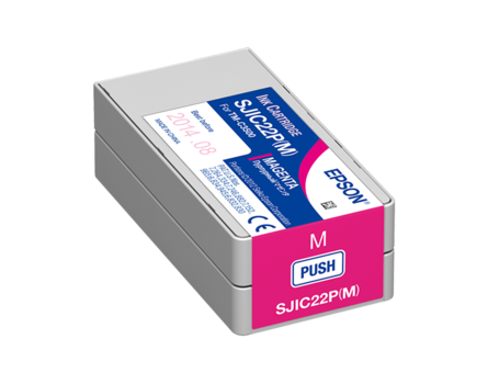 Cartridge Epson SJIC22P(M), C33S020603 - oryginalny (Magenta)