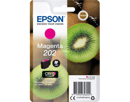 Cartridge Epson 202, C13T02F34010 - oryginalny (Magenta)