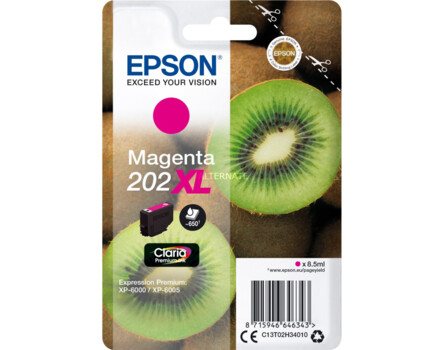 Cartridge Epson 202XL, C13T02H34010 - oryginalny (Magenta)