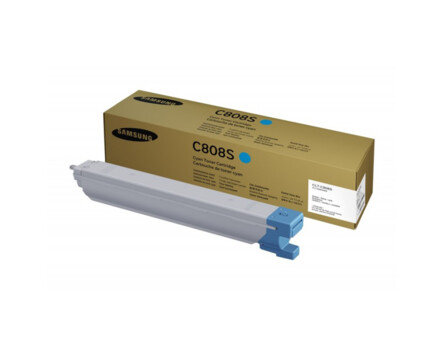 Toner Samsung CLT-C808S, SS560A - oryginalny (Cyan)