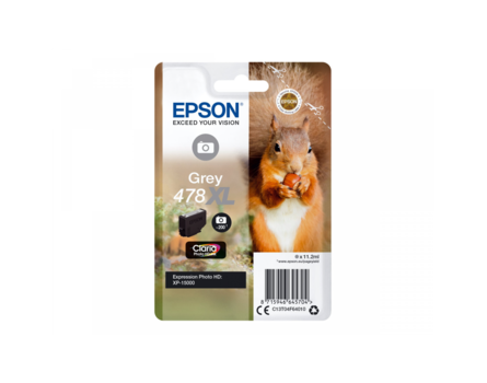 Cartridge Epson 478XL, C13T04F64010 - oryginalny (Szary)