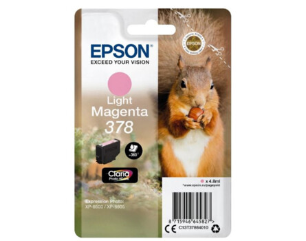 Cartridge Epson 378, C13T37864010 - oryginalny (Jasno fioletowy)