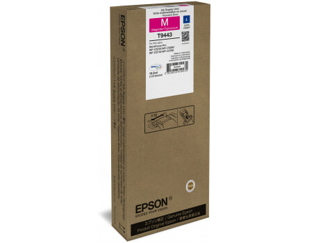 Cartridge Epson T9443 L, C13T944340 - oryginalny (Magenta)