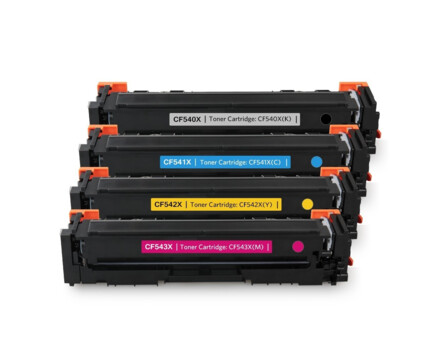 Toner HP 203X, HP CF540X - kompatybilna (Czarny)