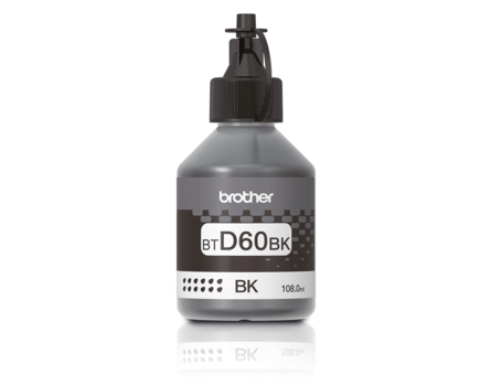Brother BTD60BK, BT-D60BK, butelka atramentu - oryginalny (Czarny)