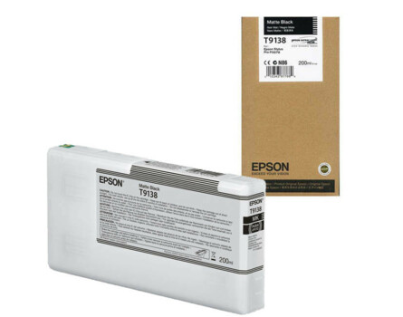 Cartridge Epson T9138, C13T913800 - oryginalny (Matowa czarna)