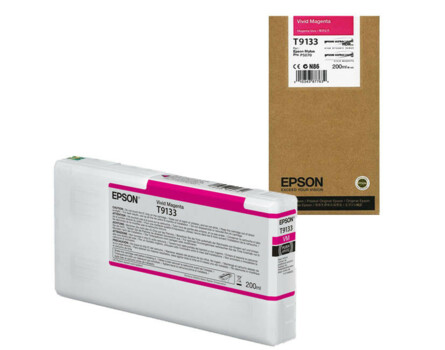 Cartridge Epson T9133, C13T913300 - oryginalny (Jasny fioletowy)