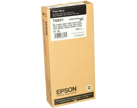 Cartridge Epson T6931, C13T693100 - oryginalny (Photo czarny)
